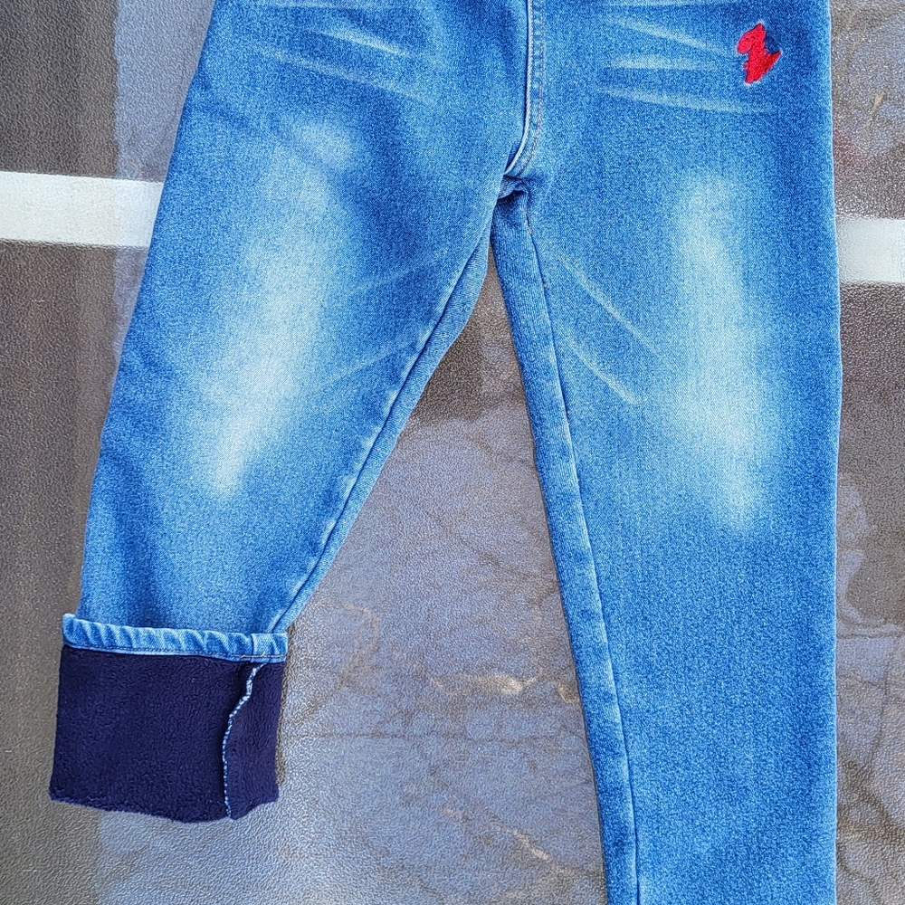 Fleece Lined Cords/Jeans - Picture 4 of 16